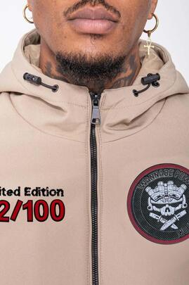 CHAQUETA 3/4 DE HOMBRE LASAL NAVY BEIGE