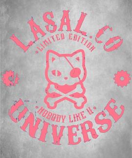 VESTIDO SUDADERA LASAL UNIVERSE BLANCO