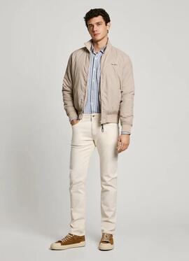 CAZADORA BOMBER MUSTREL REGULAR FIT 833 LIGHT BEIG
