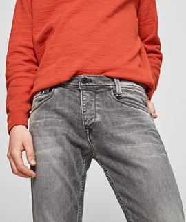 PANTALÓN VAQUERO SPIKE REGULAR FIT UB1 GRIS CLARO