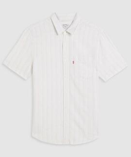 CAMISA MANGA CORTA SUNSET ONE POCKET CARLIN STRIPE