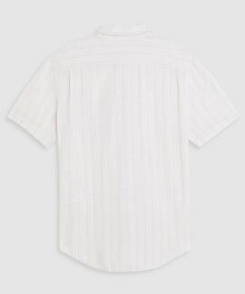 CAMISA MANGA CORTA SUNSET ONE POCKET CARLIN STRIPE