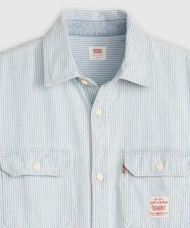 CAMISA MANGA CORTA DALTON WORKWEAR LENOX BLEACHED