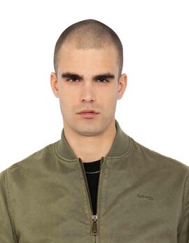CAZADORA BOMBER ARCATA REGULAR FIT VERDE CAQUI