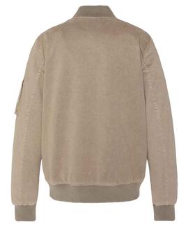 CAZADORA BOMBER ARCATA REGULAR FIT TAUPE