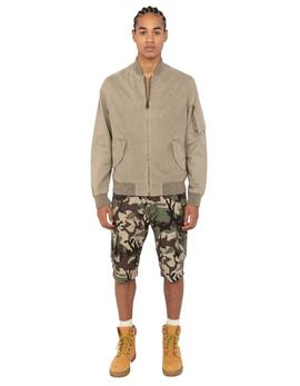 CAZADORA BOMBER ARCATA REGULAR FIT TAUPE
