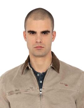 CHAQUETA DE TRABAJO CADAMSWASH REGULAR FIT TAUPE