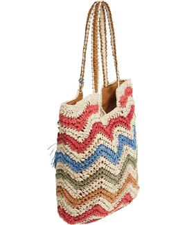BOLSO TOTE DE RAFIA CASSILDA BALI 816 NATURAL BEIGE