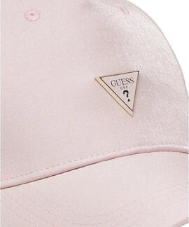 GORRA DE BEISBOL CON LOGOTIPO TRIANGULO ROSA