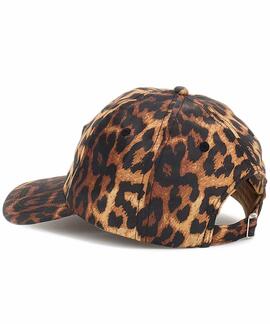 GORRA DE BEISBOL ANIMAL PRINT CON LOGOTIPO TRIANGULO
