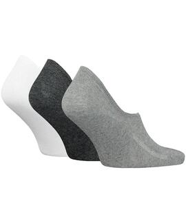 PACK DE 3 PARES DE PINKIES LEVI’S® HIGH CUT BATWING LOGO GRE