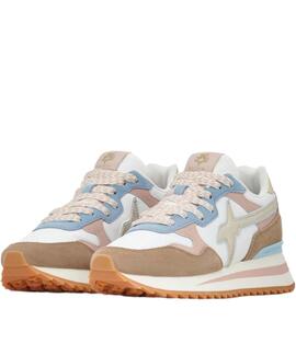 ZAPATILLAS YAK-W ANTE Y NAILON TAUPE / MULTI
