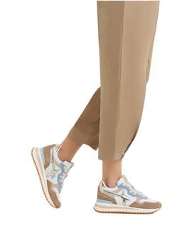 ZAPATILLAS YAK-W ANTE Y NAILON TAUPE / MULTI