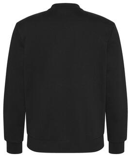SUDADERA CK TERRY REGULAR FIT NEGRA