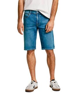 BERMUDA VAQUERA TRACK SHORT SLIM FIT HV1 DENIM GYMDIGO
