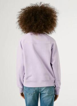 SUDADERA ALISON RELAXED FIT 419 LILAC