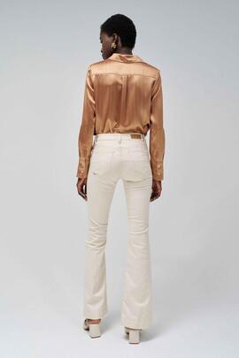 PANTALÓN VAQUERO DESTINY FLARE DENIM CRUDO