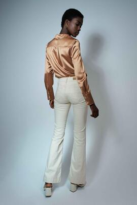 PANTALÓN VAQUERO DESTINY FLARE DENIM CRUDO