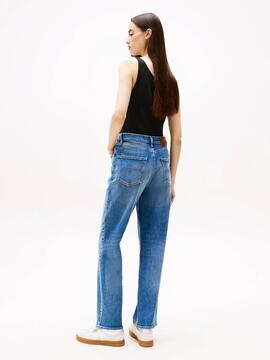 PANTALÓN VAQUERO LAYLA HIGH RISE SLIM STRAIGHT BI0134 DENIM