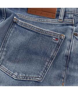 PANTALÓN VAQUERO LAYLA HIGH RISE SLIM STRAIGHT BI0134 DENIM