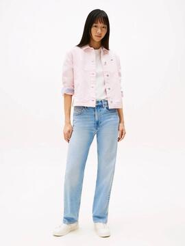 PANTALÓN VAQUERO LAYLA HIGH RISE SLIM STRAIGHT BI0112 DENIM