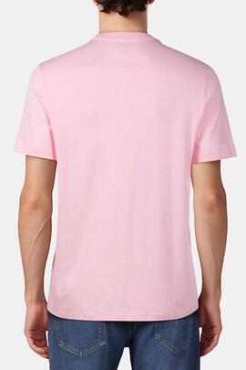 CAMISETA CK HERO RELAXED FIT CON MONOGRAMA ROSA