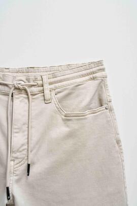 PANTALON CORTO JOGGER S-ACTIV REGULAR FIT WASHED C