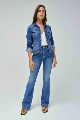 CAZADORA VAQUERA SLIM FIT EN DENIM AZUL