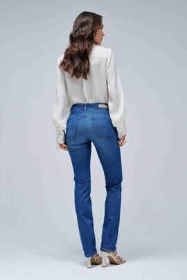 PANTALÓN VAQUERO SECRET SLIM HIGH RISE PUSH IN SOFT TOUCH