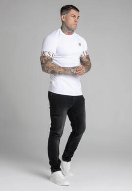 CAMISETA MANGA CORTA TECH T-SHIRT BLANCO