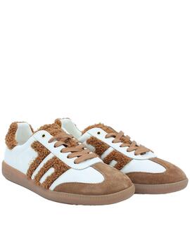 ZAPATILLAS DE MUJER BACK 70 CLOUD 501 WHITE LEATHER FUR TOBA