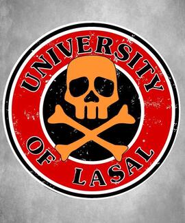 POLO DE HOMBRE LASAL UNIVERSITY BLANCO
