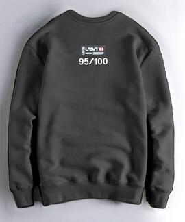 SUDADERA DE HOMBRE LASAL TIGER GRIS OSCURO