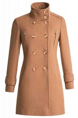 CHAQUETA DE PAÑO GRACE SLIM FIT CAMEL