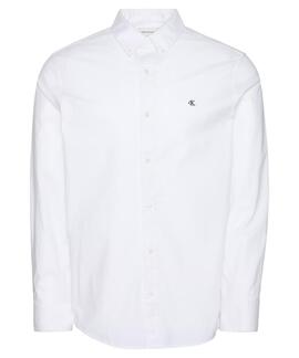 CAMISA CLÁSICA LISA DE OXFORD CON BOTONES REGULAR FIT BRILLA