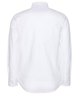 CAMISA CLÁSICA LISA DE OXFORD CON BOTONES REGULAR FIT BRILLA