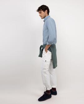 CAMISA PANA AZUL