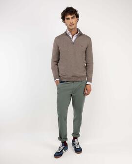 JERSEY CUELLO CAMIONERO TOPO