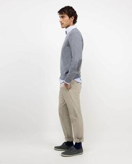 JERSEY CUELLO PICO CODERAS GRIS