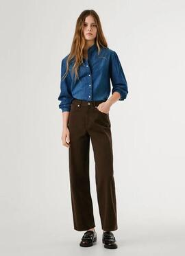 PANTALÓN VAQUERO LEXA STRAIGHT JEANS 899 CHOCOLATE BROWN