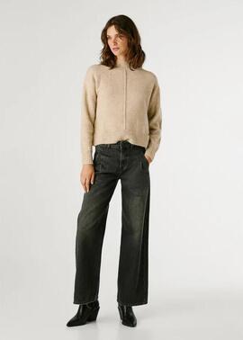 PANTALÓN VAQUERO WIDE LEG HIGH WAIST ARCHIVE DENIM NEGRO DES