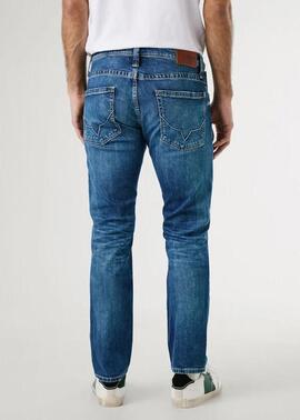 PANTALÓN VAQUERO CASH REGULAR STRAIGHT Z23 DENIM AZUL