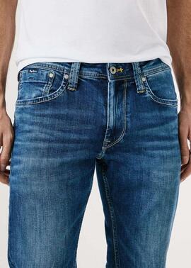 PANTALÓN VAQUERO CASH REGULAR STRAIGHT Z23 DENIM AZUL