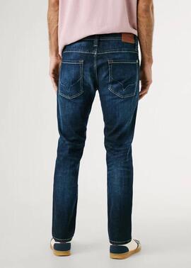 PANTALÓN VAQUERO CASH REGULAR STRAIGHT Z45 DENIM AZUL
