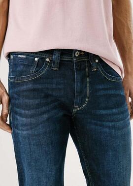 PANTALÓN VAQUERO CASH REGULAR STRAIGHT Z45 DENIM AZUL