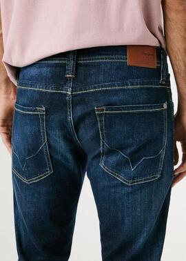 PANTALÓN VAQUERO CASH REGULAR STRAIGHT Z45 DENIM AZUL