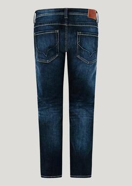PANTALÓN VAQUERO CASH REGULAR STRAIGHT Z45 DENIM AZUL