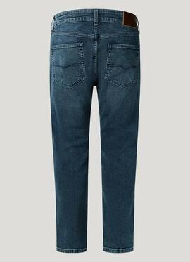 PANTALÓN VAQUERO TAPERED JEANS STANLEY 7VA DENIM AZUL