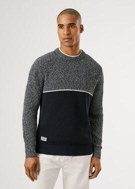 JERSEY REGULAR FIT PENN 594 DULWICH BLUE