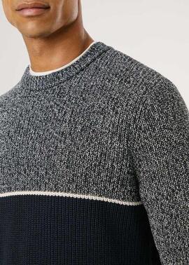 JERSEY REGULAR FIT PENN 594 DULWICH BLUE